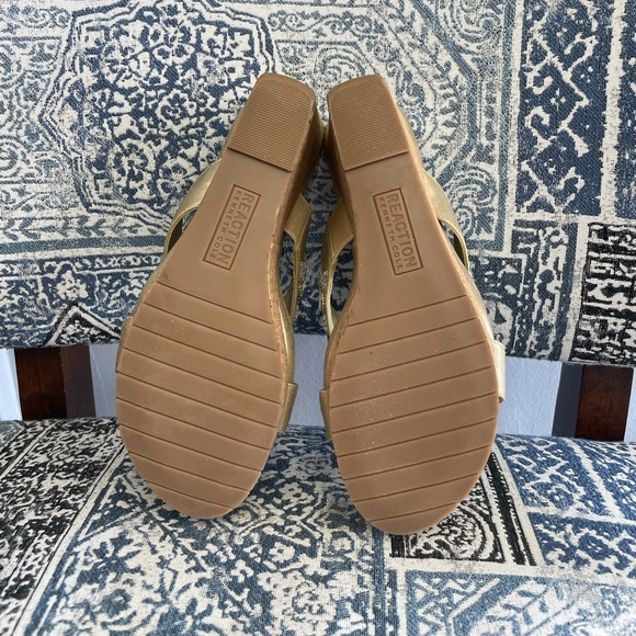 Gold Reaction Kenneth Cole Wedges - Picture 3 of 3